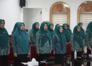 TP PKK Lutim Hadiri Rapat Penyamaan Persepsi Pengurus se Sulsel Secara Virtual