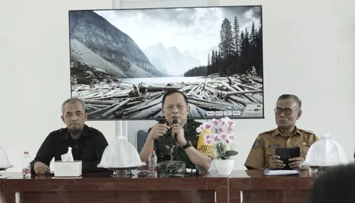 Dukung Program Ketahanan Pangan, TNI AD Kunjungi Dinas Pertanian Lutim