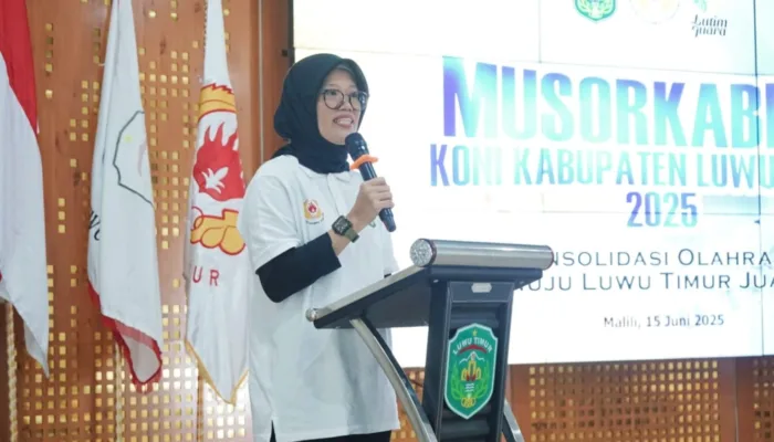 Kadis Parmudora Harap Pimpinan Baru KONI Lutim Cetak Atlet Muda Berprestasi