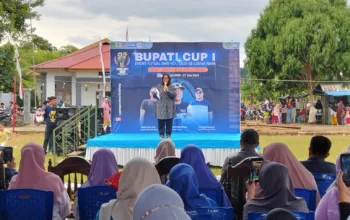 Wakil Bupati Luwu Timur Secara Resmi Membuka kegiatan Bupati Cup 1 se-Loeha Raya