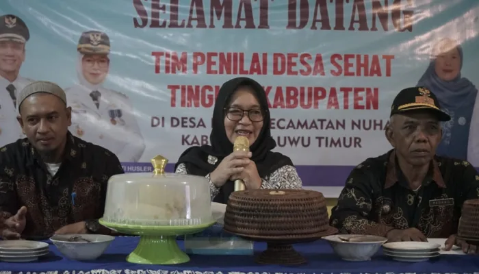 Wabup Puspa Tutup Penilaian Desa Sehat di Desa Nuha