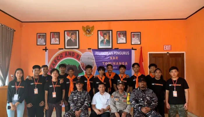 Pelantikan SAR Tominanga dan Aksi Sosial: Wujud Nyata Pengabdian untuk Desa Rante Angin
