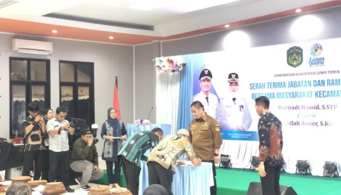 Sertijab Camat Nuha Diwarnai Evaluasi Layanan Publik, Bupati Tegaskan Disiplin ASN dan P3K