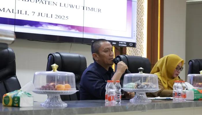 Pimpin Rakor, Bupati Soroti Kegiatan Fisik dan Rendahnya DSA Lutim