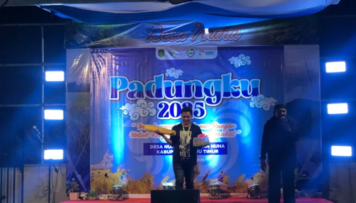 Malam Penyambutan Padungku di Desa Nuha, Wujud Syukur dan Kebersamaan Masyarakat