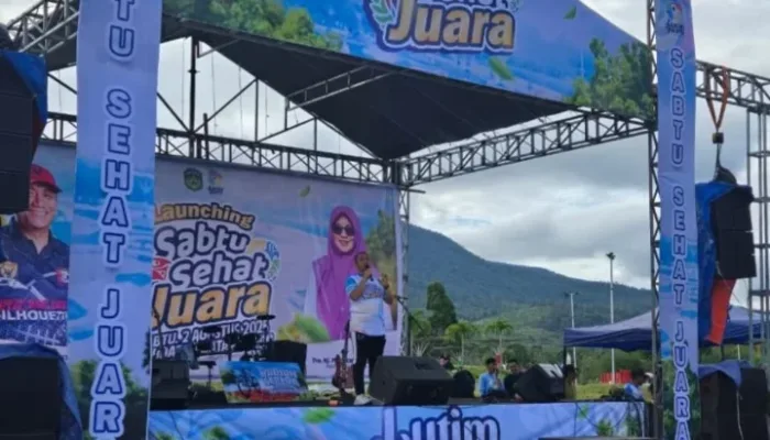 ASN dan Pegawai Luwu Timur Semarakkan Launching Sabtu Sehat di BBG