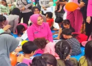 Polisi dan Bhayangkari Dirikan Posko Trauma Healing untuk Anak Korban Kebakaran Sorowako
