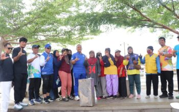 Sapa Warga dan Pantau Infrastruktur, Bupati Irwan Mulai Hari dengan Olahraga Pagi ‎