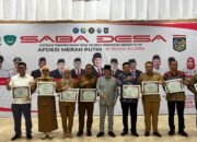 Bupati Irwan Terima Penghargaan Atas Dedikasi dalam Pembangunan KDMP