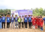 Perkuat Ketahanan Pangan, Pj Sekda Lutim bersama Kapolres Tanam Jagung di Margolembo