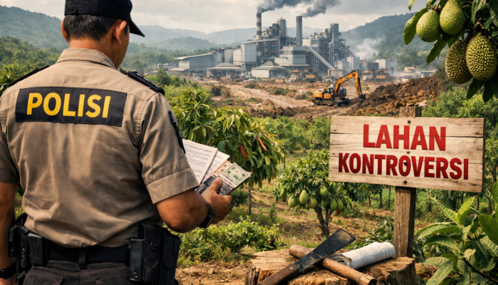 Oknum Polisi Akui Punya Lahan di Lampia, Bayar Rp10 Juta per Hektare