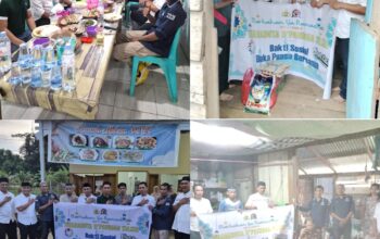 Bharaduta Sulsel Polres Lutim Gelar Baksos untuk Kaum Dhuafa, Ditutup Bukber