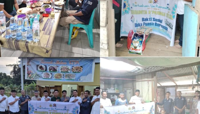 Bharaduta Sulsel Polres Lutim Gelar Baksos untuk Kaum Dhuafa, Ditutup Bukber