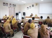BKPSDM Lutim Ingatkan Nilai ‘BerAKHLAK’ di Tengah Sorotan Disiplin Pegawai.
