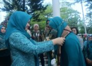 Komitmen Lindungi Anak, Ketua TP PKK Lutim Ikut Monev Imunisasi di Gowa