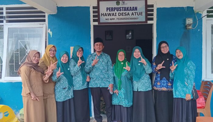 Monev Perpustakaan Desa Rampung di 11 Kecamatan, Majukan Literasi Masyarakat Lutim