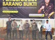 Ribuan Butir Obat Terlarang Dimusnahkan, Sekda Lutim Apresiasi Kejaksaan