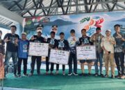 Sekda Lutim Tutup National Sport Fishing Tournament Bupati Cup I, Tim Mata Kail Raih Juara Umum