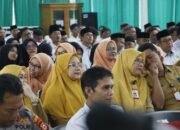 Hadiri Sertijab Kemenag Lutim, Bupati Irwan Tekankan Pentingnya Sinergi untuk Pelayanan Keagamaan