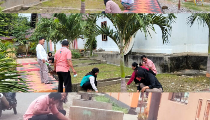 Pemerintah Desa Non Blok Gelar Jumat Bersih untuk Menjaga Lingkungan dan Mencegah Banjir