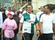 Bersama Gubernur, Bupati Ibas Jalan Santai “Anti Mager” di HUT Torut ‎