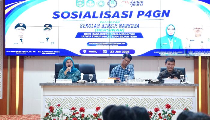 Edukasi Antinarkoba Pelajar di Luwu Timur Berhasil Dituntaskan