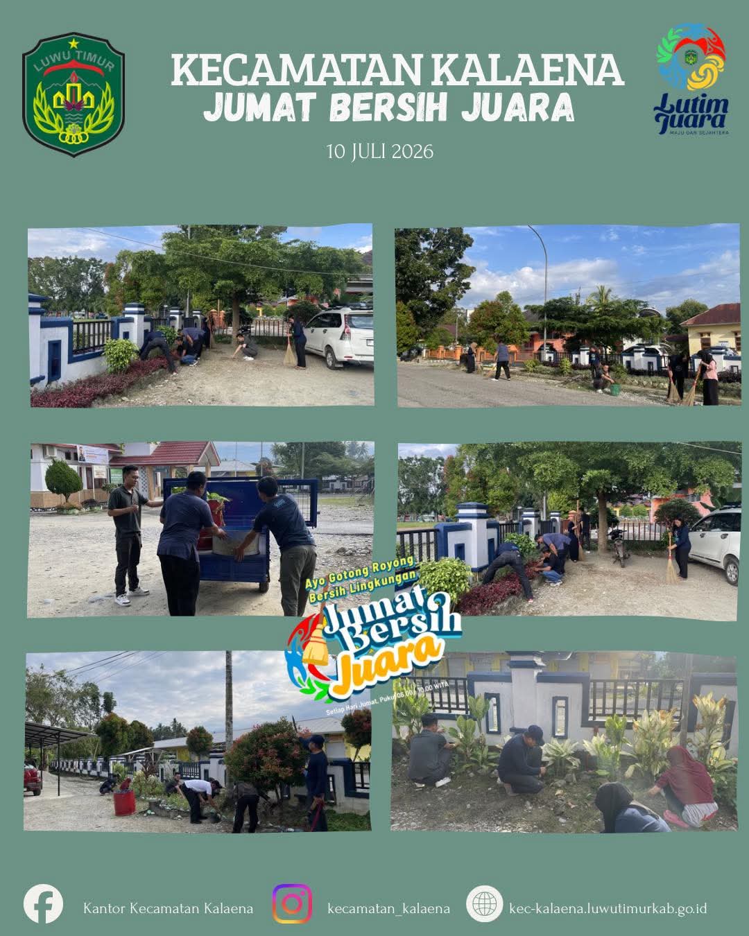 jum'at bersih juara kalaena