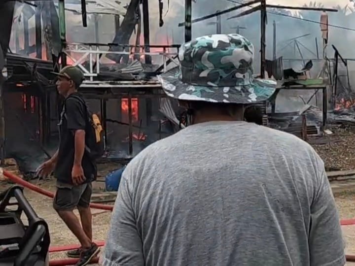 kebakaran malili luwu timur