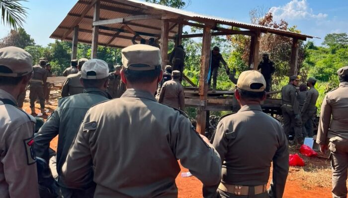 Pengosongan Lahan Bukit Laoli Lutim Tertib, Warga Dapat Hunian