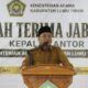 Sertijab Kemenag Lutim, Bupati Irwan Tekankan Sinergi