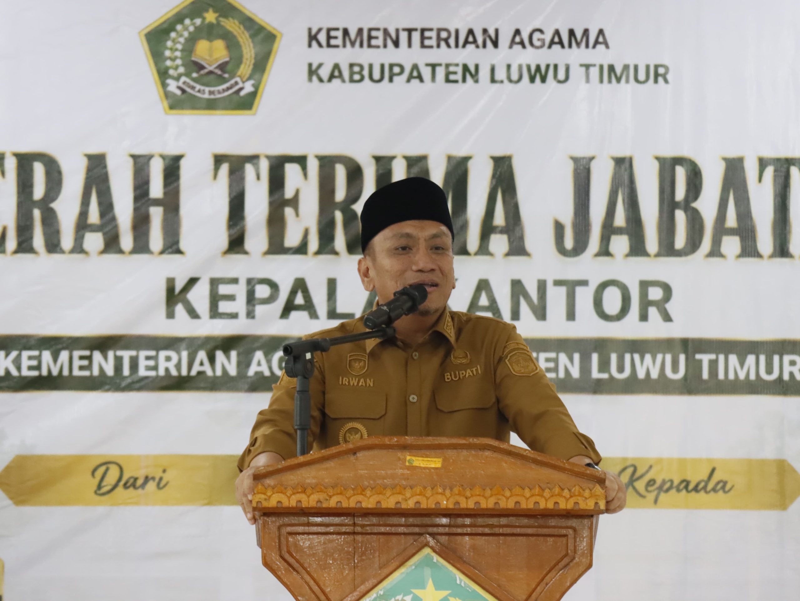 sertijab kemenag lutim