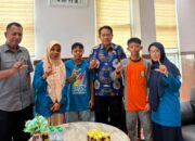Sekda Ramadhan Beri Motivasi Dua Atlet Lutim yang Akan Mengikuti O2SN Nasional