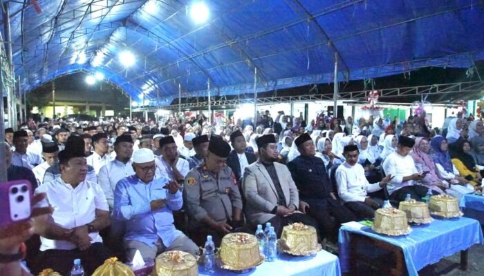 Bupati Irwan Apresiasi Tabligh Akbar Mahalona Raya, Maulid Diisi Edukasi Penyelenggaraan Jenazah