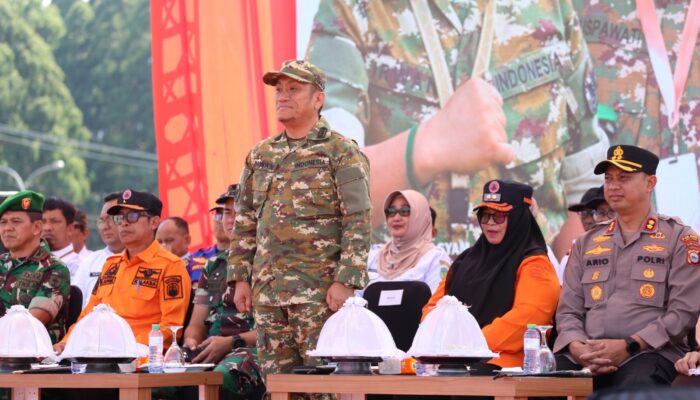 Bupati Irwan Kerahkan TNI-Polri-BPBD di Apel Siaga Luwu Timur