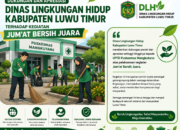 DLH Luwu Timur Dorong Budaya Bersih, Puskesmas Mangkutana Jadi Contoh Pelaksanaan Jumat Bersih Juara