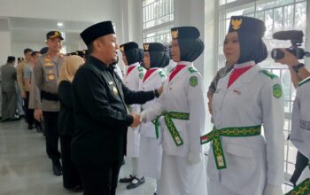 pengukuhan paskibraka luwu timur