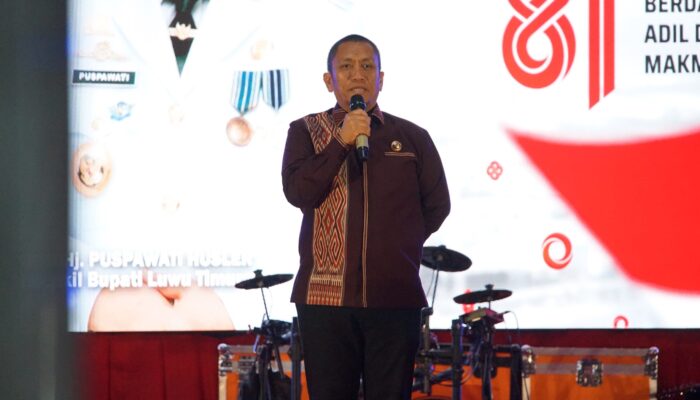 Resepsi Kenegaraan HUT RI ke-81 Guncang Malili, Bupati Irwan Puas
