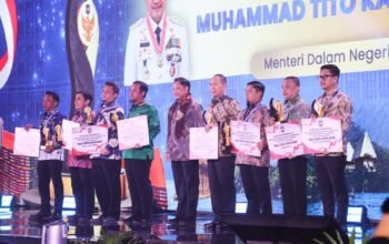 ‎‎Lutim Raih Penghargaan Terbaik di Ajang Apresiasi Daerah berprestasi se Sulawesi
