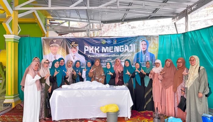 PKK Lutim Bentuk Kader Terampil Memandikan Jenazah, Siap Bantu Warga yang Berduka