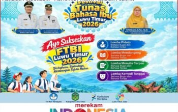 Lestarikan Bahasa Ibu dari Sekolah: Disdikbud Lutim Gelar Festival Tunas Bahasa Ibu 2026, Bugis dan Toraja Naik Panggung