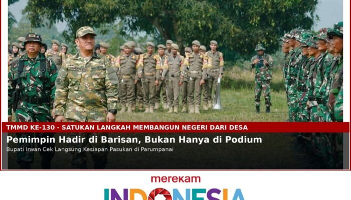 Dari Parumpanai untuk Luwu Timur: Bupati Irwan Buka TMMD ke-130, Tegaskan Pembangunan Harus Sampai ke Ujung Desa