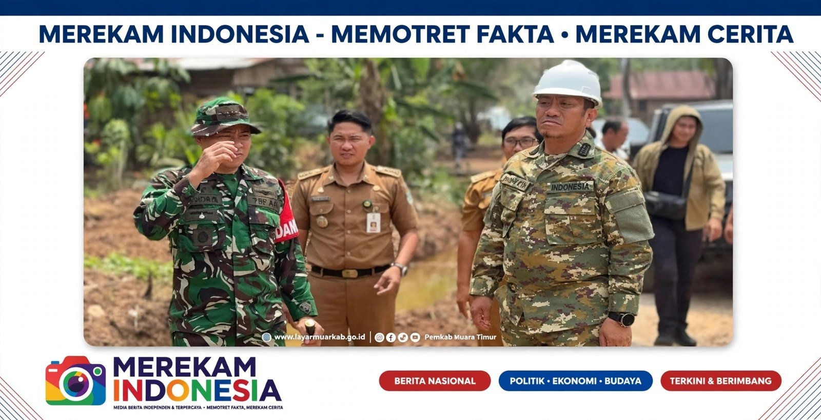 Bupati Irwan Bachri Syam dan Dandim 1403/Sawerigading Tinjau Progres TMMD ke-130, Pastikan Akses Warga Wasuponda Tak Lagi Terisolir Banjir