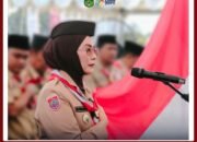 Dr. Ani Nurbaeni Resmi Menahkodai Kwarcab Pramuka Lutim, Bupati Irwan Dikukuhkan Sebagai Ketua Mabicab.