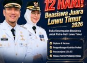 Investasi SDM Jangka Panjang: Beasiswa Juara Luwu Timur 2026 Masuki Fase Akhir, 2.725 Mahasiswa Sudah Amankan Kursi