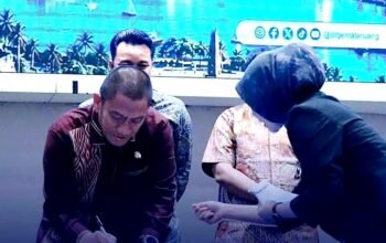 BUPATI IRWAN TEKEN PAKTA INTEGRITAS, PERCEPATAN RDTR JADI PRIORITAS PEMBANGUNAN LUWU TIMUR