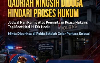 Mangkir Panggilan Kedua, Tersangka Qadriah Ningsih Diduga Hindari Proses Hukum di Polres Lutim