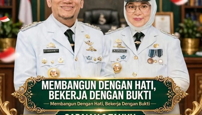 PORTRET DUA TAHUN LUTIM JUARA: MEMBANGUN DENGAN HATI BEKERJA DENGAN BUKTI