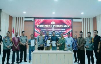 Bupati dan Kapolres Lutim Pimpin Mediasi, Dua Kelompok Pemuda yang Bentrok Sepakat Berdamai