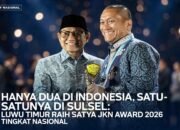 HANYA DUA DI INDONESIA, SATU-SATUNYA DI SULSEL: LUWU TIMUR RAIH SATYA JKN AWARD 2026 TINGKAT NASIONAL