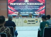 Bupati dan Kapolres Lutim Pimpin Mediasi, Dua Kelompok Pemuda yang Bentrok Sepakat Berdamai